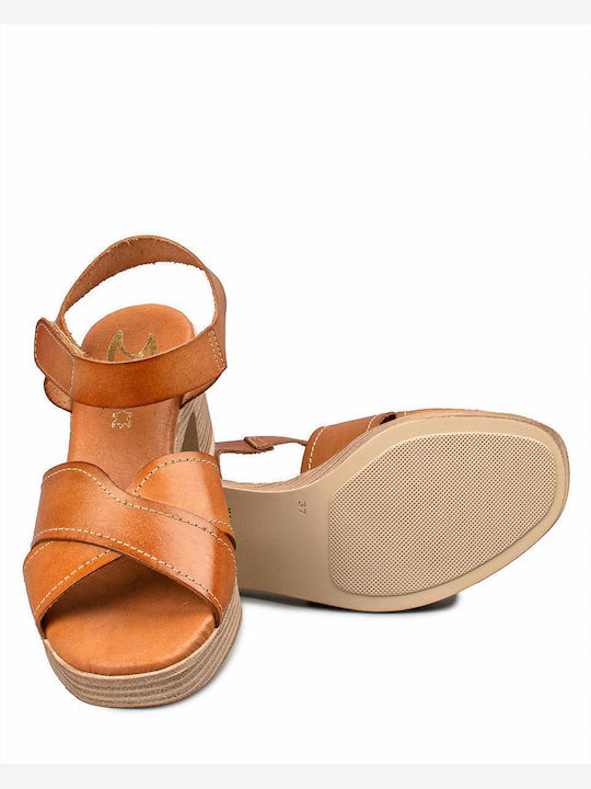 Leather Sandals Brown