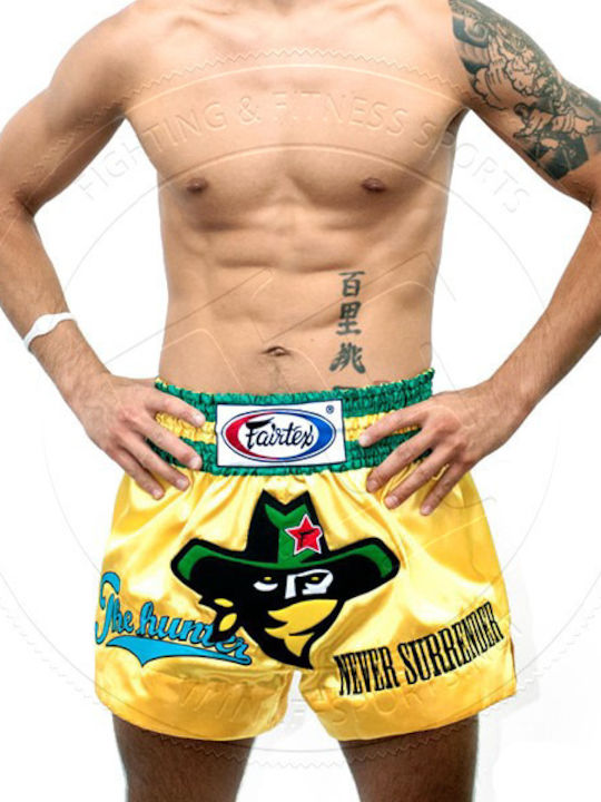 Fairtex Shorts Kick/Thai-Boxen Gelb