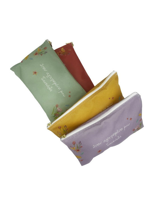 Necessaire in Gelb Farbe