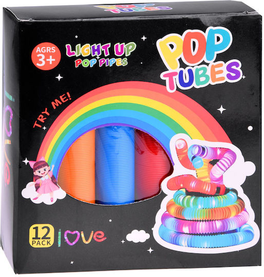 Jokomisiada Fidget Tube Plastic Multicolor
