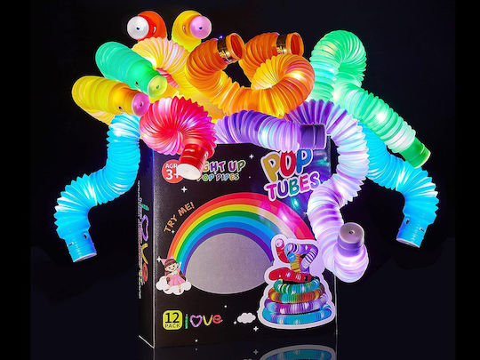 Jokomisiada Fidget Tube Plastic Multicolor