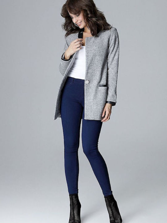 Lenitif Damen Blazer Gray