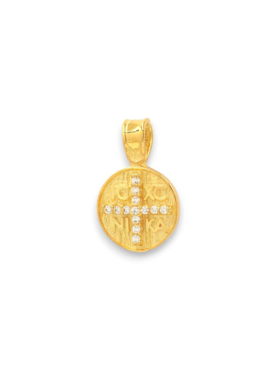 Q-Jewellery Pendant Kids Talisman Constantine from Gold 14K 444511