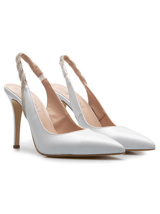 Labrini White Heels