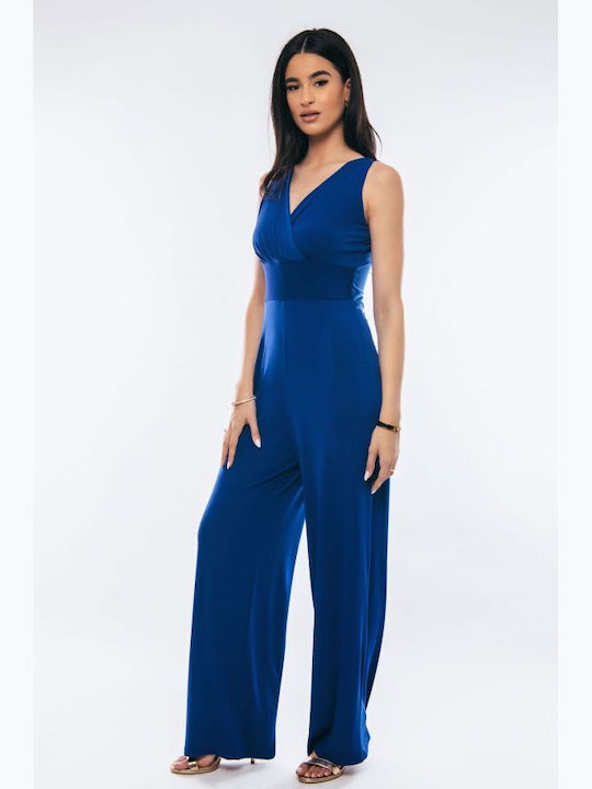 BelleFille Women's One-piece Suit Blue