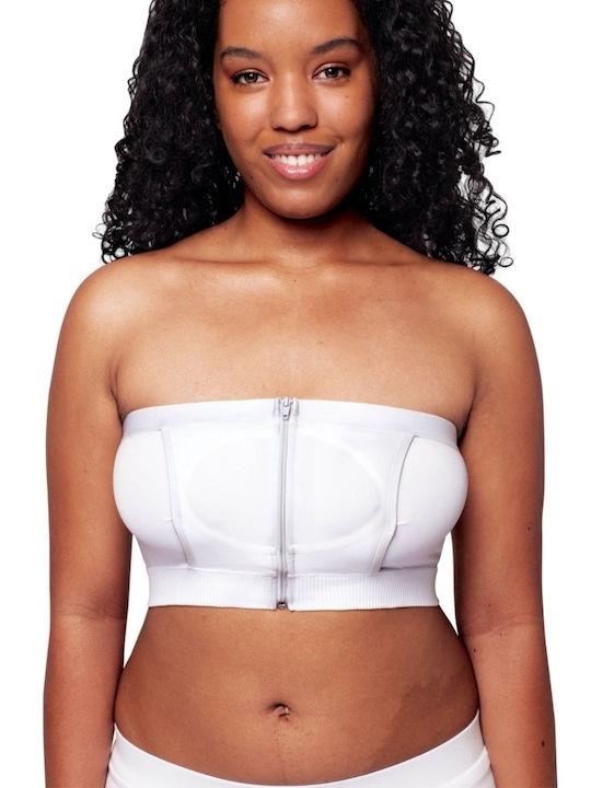 Medela Maternity & Nursing Sports Bra White