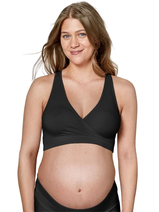 Medela Keep Cool Sleep Maternity & Nursing Bra Black