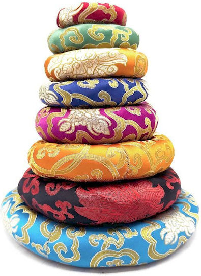 Round Meditation Cushion 12cm Singing Bowl Pillow Ring