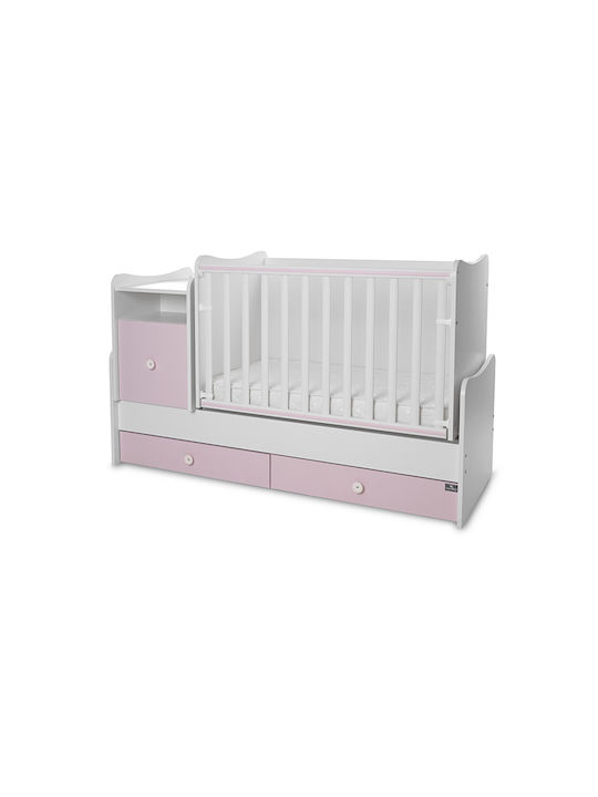Lorelli Pătuț Bebeluși Multifuncțional Trend Plus Alb pentru Saltea 62x110cm Lorelli Pătuț Bebeluși Multifuncțional Trend Plus Alb pentru Saltea 62x110cm