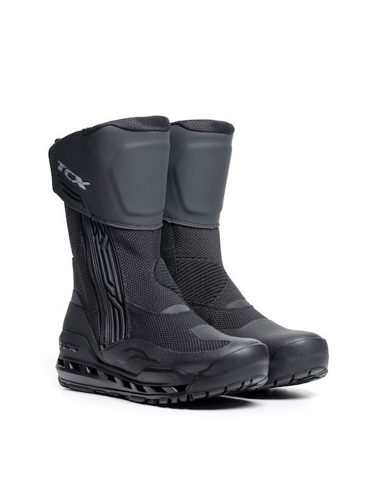 TCX 2 Surround Ανδρικές Μπότες Μηχανής Gore-Tex Αδιάβροχες Μαύρες