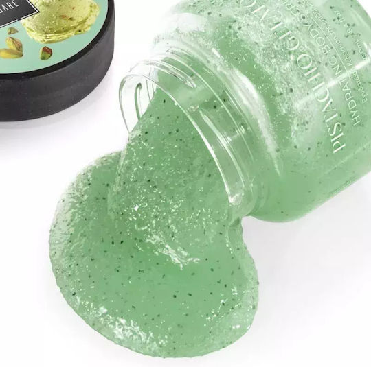 Lavish Care Hydrating Body Scrub Pistachio Gelato Body Exfoliator 250ml Pistachio Ice Cream