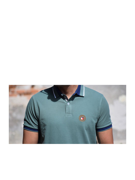 North Star Men's Blouse Polo Green