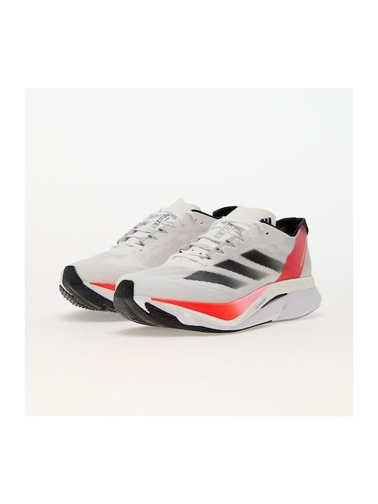 Adizero Boston 12 Мъжки Спортни обувки Running Ftw White / Aurmet / Solid Red