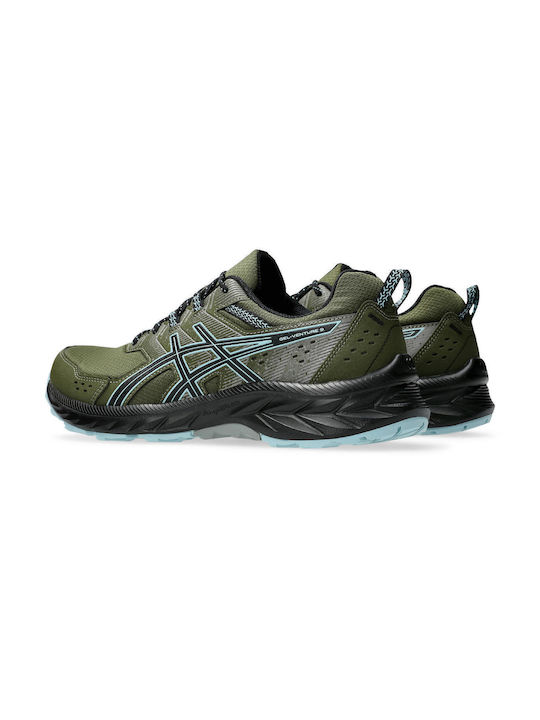 Gel-venture 9 Ανδρικά Αθλητικά Παπούτσια Trail Running Πράσινα