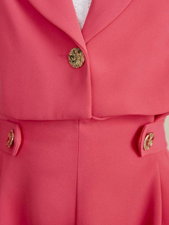 Cardigan pentru copii fucsia