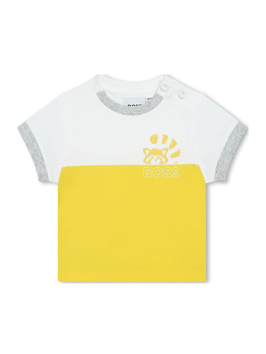 Kids' Set with Shorts Summer 2pcs Yellow