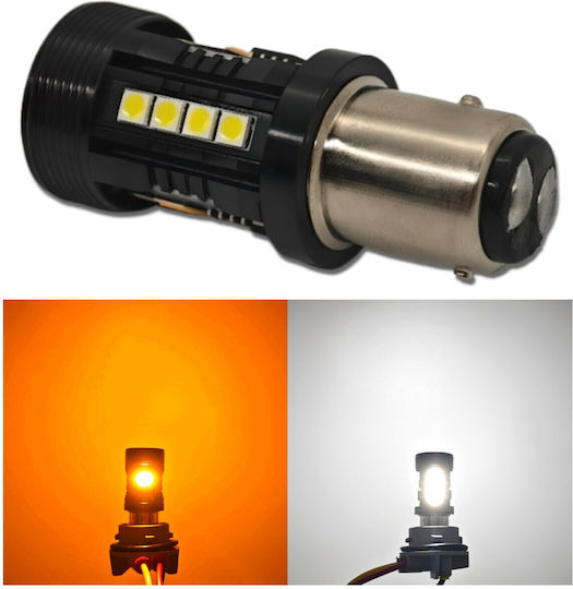 Lămpi Autoturismului P21/5W LED 5500K Alb rece 12V 1buc