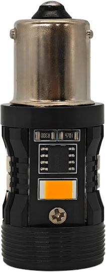 Лампи Автомобила PY21W-BAU15s LED Orange 12V 1бр