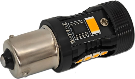 Лампи Автомобила PY21W-BAU15s LED Orange 12V 1бр