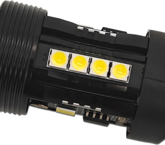 Λάμπα Αυτοκινήτου W21/5W LED 5500K Ψυχρό Λευκό 12V
