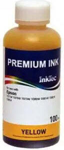 Inktec Съвместима мастиленоструйна касета Canon PGI-1200/1300/1400/1500/2500 450 страници 100мл Жълт 1бр