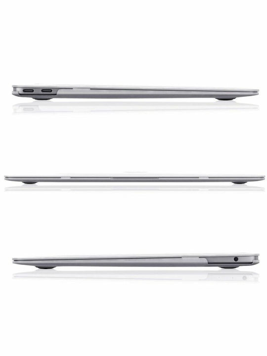 Techsuit Θήκη για Laptop 13" Macbook Air 13 2020 σε Διάφανο χρώμα