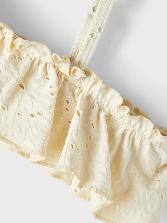 Lil' Atelier Kids Swimwear Bikini Ecru