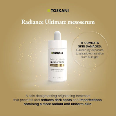 Toskani Mesoserum Tranexamsäure Serum Gesicht für Glanz & Aufhellung 30ml