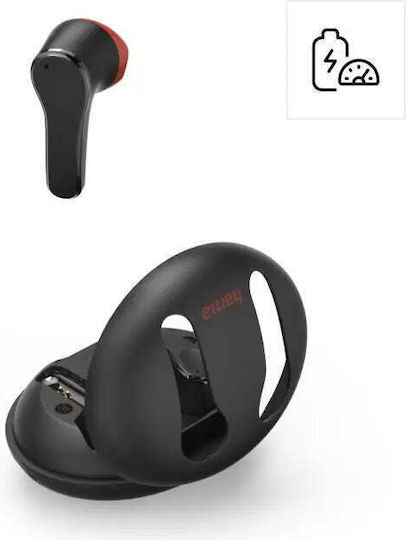 HAMA Spirit Unchained In-ear Bluetooth Handsfree Căști cu Carcasă de Încărcare Negru