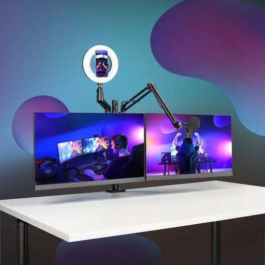 HAMA Стойка Монитор до 32" Черна