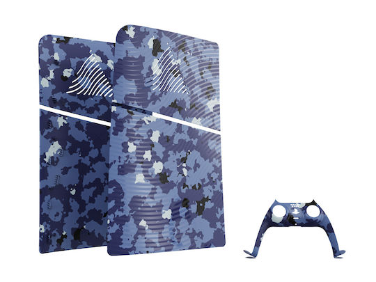 Maxx Tech Maxx Tech Skin για Κονσόλα PS5 Slim Μπλε