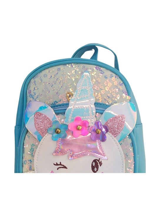 Unicorn Kids Bag Backpack Blue