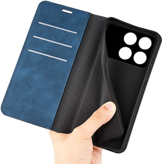 Retro Magnetic Book Blue (Xiaomi Poco F6 Pro 5G)