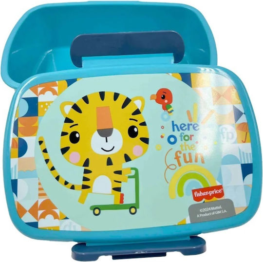 Gim Plastic Kids' Food Container Light Blue