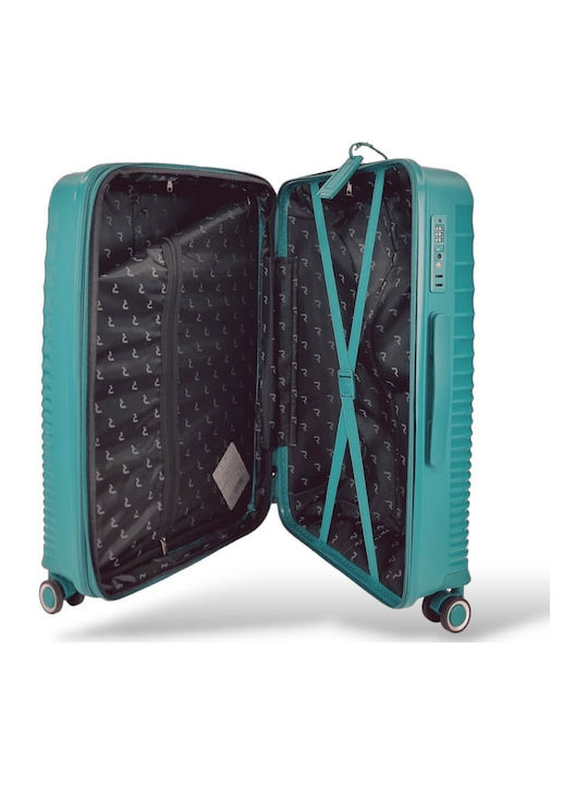 Rain Cabin Hard Petrol Suitcase With 4 Wheels Height 55cm