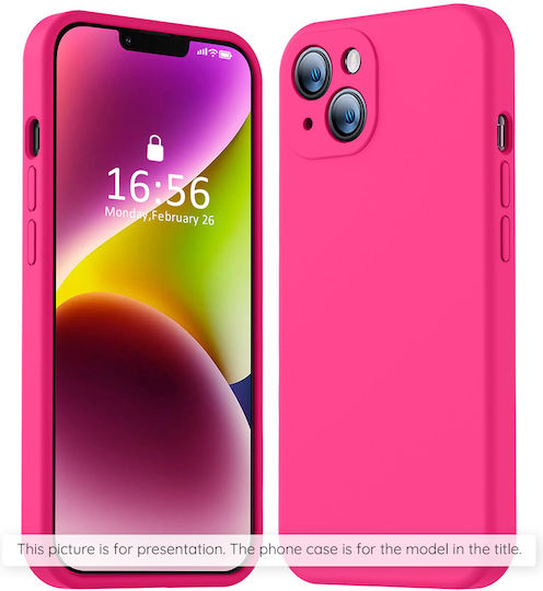Techsuit Umschlag Rückseite Silikon Fuchsie (Xiaomi 14 Ultra)