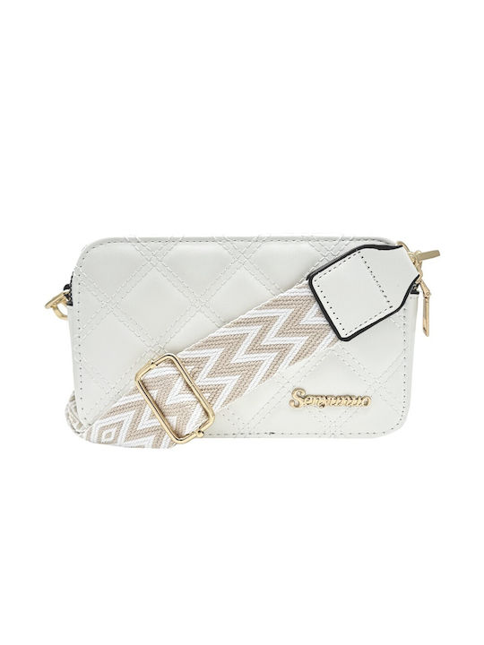 Jessica Damen Tasche Crossbody Weiß