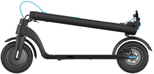 Blaupunkt ESC808 Elektroroller für Kinder mit 25km/h Max Geschwindigkeit und 20km Reichweite in Schwarz Farbe