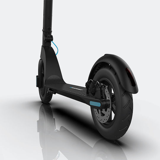 Blaupunkt ESC808 Elektroroller für Kinder mit 25km/h Max Geschwindigkeit und 20km Reichweite in Schwarz Farbe