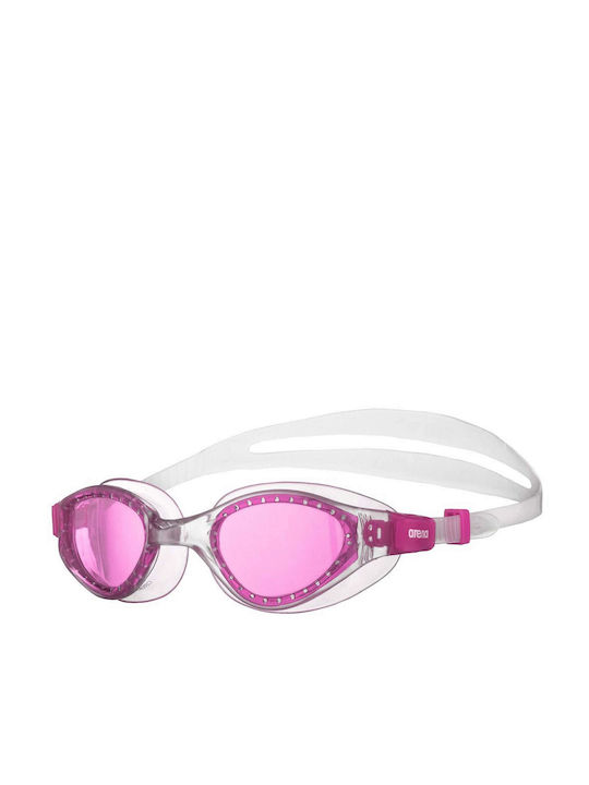 Arena Cruiser Evo Swimming Goggles Kids with Anti-Fog Lenses Pink