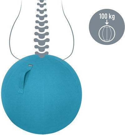Leitz Ergo Cosy Μπάλα Pilates σε Μπλε Χρώμα
