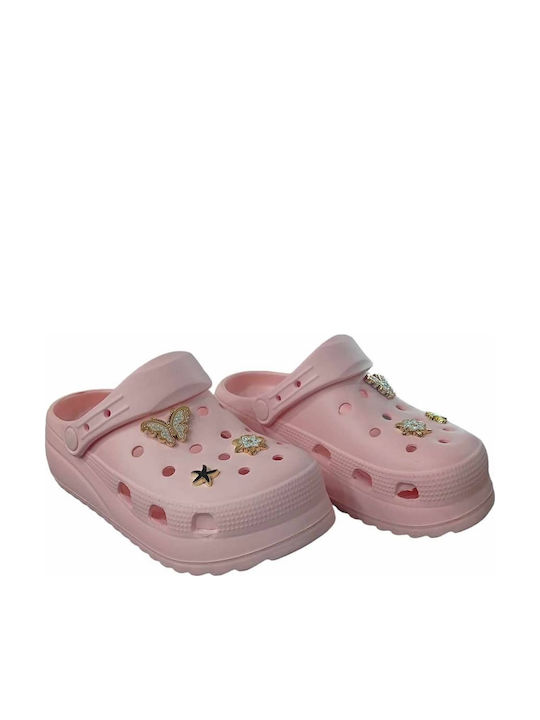 The Shoemart Sonimix Femei Sabot Roz