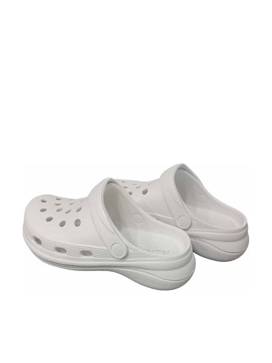 Envie Shoes Дамски Клоги Бял