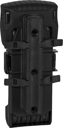 Abus Bordo Granit X-Plus Κλειδαριά Ποδηλάτου Αναδιπλούμενη με Κλειδί Μαύρη