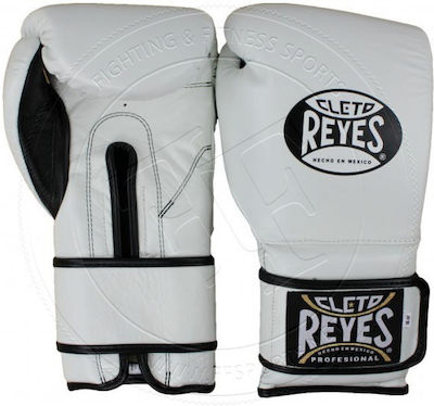 Cleto Reyes Cleto Reyes Hook and Loop Boxing Competition Gloves White White