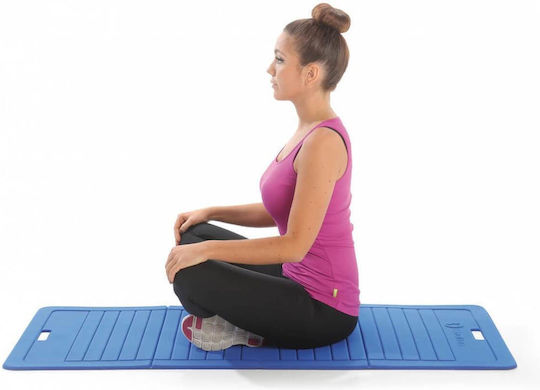 Sveltus Foldable Fitnessmatte Yoga Schwarz (190x90x0.5cm)