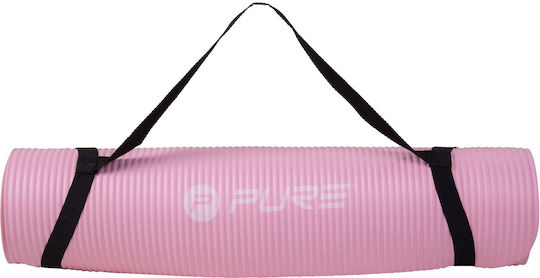 Pure2Improve Στρώμα Γυμναστικής Pilates Ροζ (120x60x1cm)