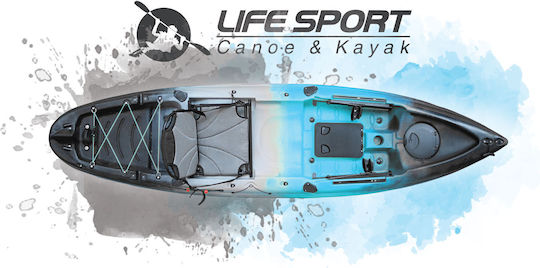 Life Sport Gran VK-17 Kayak din plastic Geantă de plajă 1 persoană Albastru 1 adult + 1 copil