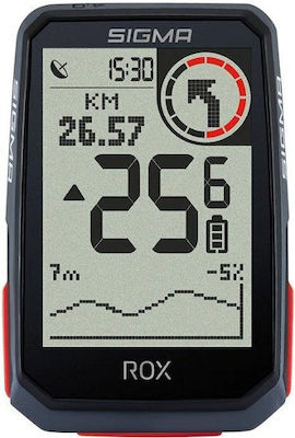 Sigma Sport Rox 4.0 HR Set Безжичен Скоростомер Велосипеден Черен