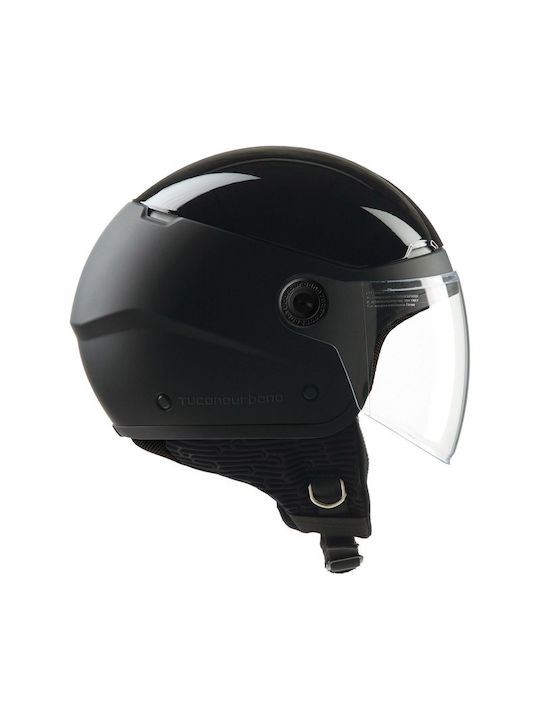 Tucano Urbano El' Pop Jet Helmet ECE 22.06 1250gr Matt Coal Grey